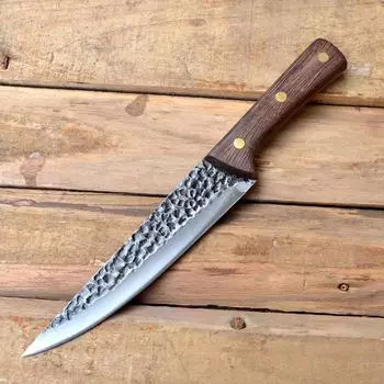 Тесак для мяса из нержавеющей стали, кованый нож для обвалки, бытовой кухонный нож, резак