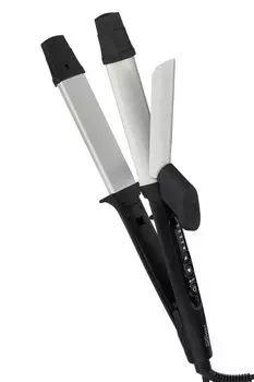 Tescom Curling Curling Compatible with Temperature Auto Easy Pull Black Iron, Iron, 32mm, Straight/Curl, 2way, Overseas, Adjustment/Lock/Memory, Off,