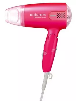 Tescom Фен для волос с отрицательными ионами холодный воздух розовый TID295 P