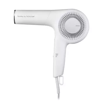 TESCOM Hair Professional Protect Large Air Quick поставляется с автоматическим феном Heavy Easy Nobby от Nobby White, ионизацией, объемом, сушкой, легким весом, подставкой,