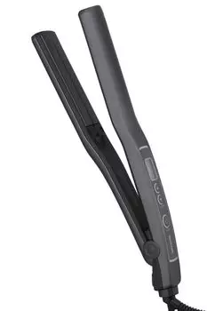 Tescom Hair Straight совместим с температурным автоматическим утюжком Easy Pull Black Iron, утюжок, 26 мм, Overseas, регулировка/память, выключение, фиксатор открытия/закрытия, вилка, чёрный