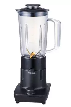 Tescom Mixer Juice Mixer Tritan Bottle 1000ml Dial Switch Malfunction Prevention Easy to Wash Cord Length 1m Black TMX40A-K