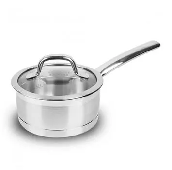 TESCOMA President 1,5 л - кастрюля из нержавеющей стали с носиком и крышкой для слива