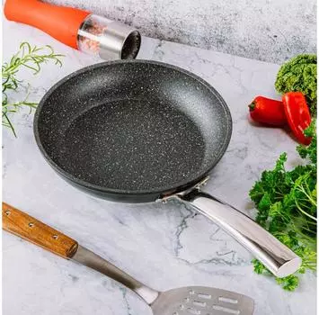 TESCOMA President 24 см черный - сковорода с антипригарным покрытием