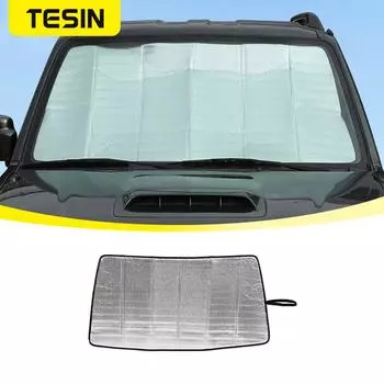 TESIN Автомобильный лобовой солнцезащитный козырек для Suzuki Jimny JB43 2007-2013 2014 2015 2016 2017 Солнцезащитный козырек для салона Sun Visor