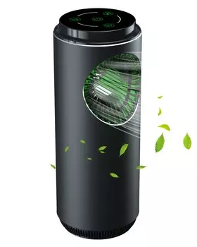 Tesiplz Ozone Ion Маленький Plasmacluster Ion Добавлен УФ-стерилизация 3 типа очистки Сенсорный Нет необходимости заменять USB небольшой настольный мощный Для автомобиля