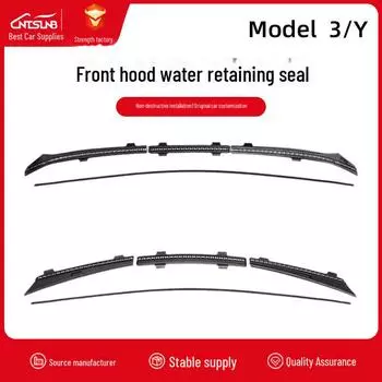 Tesla Model 3/Y Передний капот Водонепроницаемая полоса для модификации автомобиля MY split type