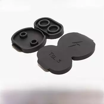 Tesla Model 3/Y Supercharger Силиконовая пыле- и водонепроницаемая крышка порта American Standard чёрный