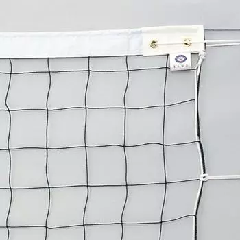 Тест сетки для волейбола EVERNEW V131 верхняя и нижняя белая EKU109 6-местная (с ремнем)