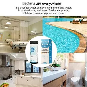 Тест-полоски Тест-полоски Питьевая вода Простое использование Главная 50 Strips