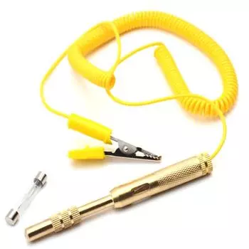 Тестер электрического напряжения, ручка, автомобильная лампа, тестовая лампа, карандаш, зонд, ремонтная ручка