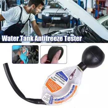 Тестер антифриза для резервуара с водой с циферблатом Плотность антифриза с измерением Гравитационная шкала Измеритель с плоским резервуаром Указатель Wate P9M1