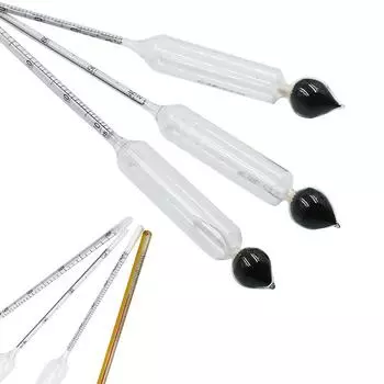 Тестер ареометра, деревянный ящик, спиртометр, измеритель алкоголя, измеритель вина, термометр