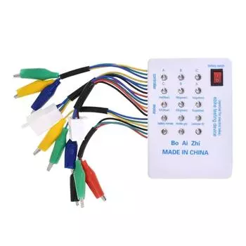 Тестер бесщеточного двигателя Электромобиль Электронный велосипед Скутер Тестер контроллера бесщеточного двигателя белый