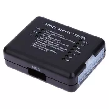 Тестер блока питания ПК 20/24-контактный PSU ATX SATA HD