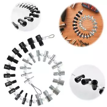 Тестер дюймовой и метрической резьбы Легкий тестер для проверки резьбы болтов, гаек и винтов