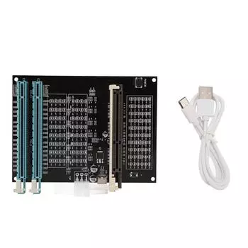 Тестер графической карты с подсветкой AGP PCI-E Dual Purpose Display Video Тестер графической карты