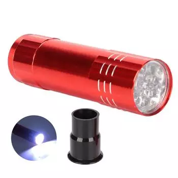 Тестер яиц LED Cool Light Яйцесвечивание Лампа Инкубатор для утиных яиц Гусиные яйца Журавлиные яйца Перепелиные яйца Птицы красный