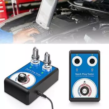 Тестер свечей зажигания с двойным отверстием, тестер катушек зажигания двигателя, автомобильный тестер свечей зажигания, гнездо для свечей зажигания 13 мм US