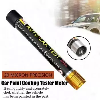 Тестер толщины автомобильной краски измерительный прибор калибр авто краски автомобильный краш-тест тестер краски с магнитным наконечником шкала калибр
