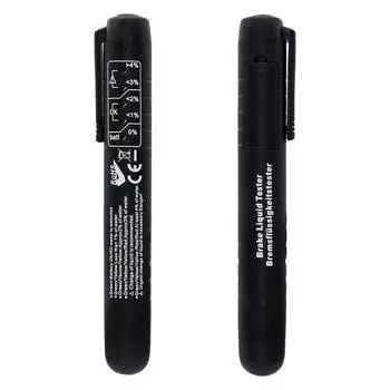 Тестер тормозной жидкости с 5 светодиодными индикаторами, ручка-тестер тормозной жидкости для автомобиля, ручка для проверки жидкости