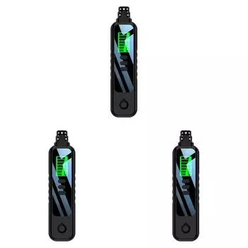 Тестер угарного газа с подсветкой ЖК-дисплея Детектор утечки угарного газа (черный)