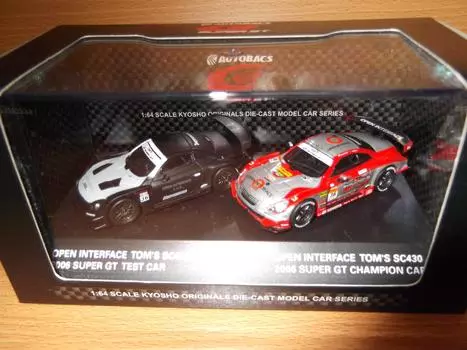 Тестовый автомобиль Kyosho Open Interface SC 2006 K06491Z Готовый продукт 1/64 Tom s &