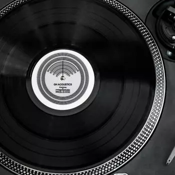 Тестовый диск для винилового тахометра, калибровочное обнаружение, диск для настройки проигрывателя,