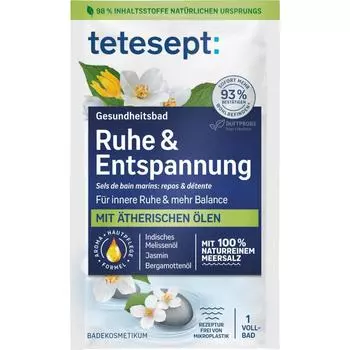 Tetesept Peace & Relax Bath Salt Bath Salt 80g