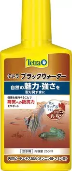 Tetra Black Water 250 мл Танин Гуминовая кислота Минерал Содержит Естественная среда Размножение Стимулирование нереста Стимулирование роста Натуральный торф