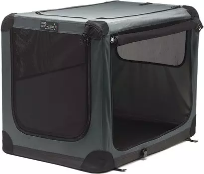 Тетра FIRSTRAX Мягкий бокс n2 Серый Размер XL Первый бокс для питомцев, сертифицированный как рекомендованный продукт для предотвращения катастроф Компактный и простой в серый