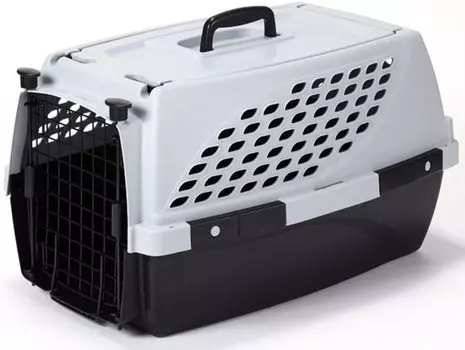 Tetra FIRSTRAX Pet Suite размера M Первая клетка для домашних животных, сертифицированная как рекомендуемое средство для предотвращения стихийных бедствий Компактная и простая в сборке Подходит для мелкого белый