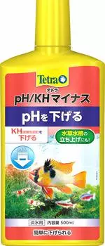 Tetra minus 500 мл свежий Легко и быстро снижает PH, а также KH pH PH/KH (для воды)