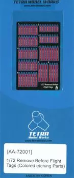 Tetra Model Серия AA Бирка Снять перед полетом Пластиковые детали для сборной модели ВВС США AA7201 1/72 (для самолетов)
