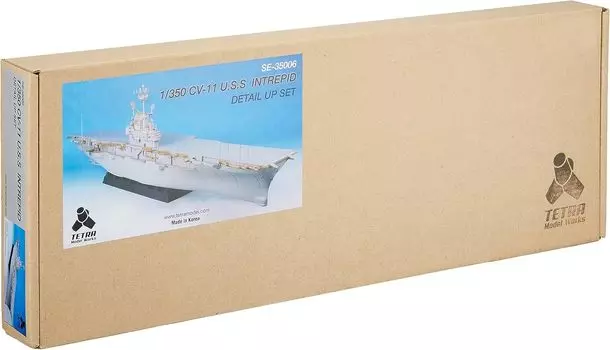 Tetra Model Серия SE Американский авианосец Intrepid Пластиковые детали модели SE3506 1/350 (ГАМО)