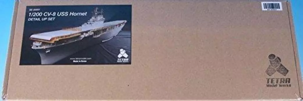 Tetra Model Works parts for US aircraft carrier Hornet 1/200 Photo-etched CV-8