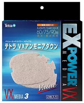 Tetra VX Ammonia Down Физический фильтрующий материал Адсорбционный фильтрующий материал Сменный мат 60/75/90