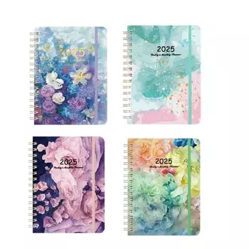 Тетрадь Ежедневник Планировщик А5 Coil Schedule 2025 One Size синий