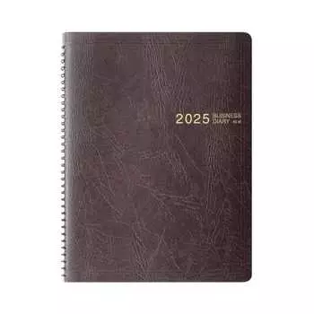 Тетрадь Midori Business Diary 2025 A5 Monthly Brown 26893006 (Начиная с декабря 2024 г.)