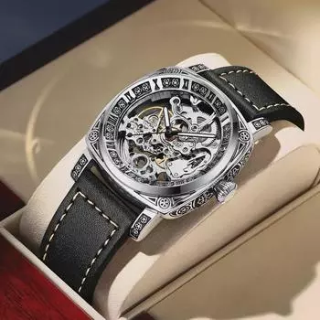 Tevise Light Роскошные мужские часы из нержавеющей стали сплава часы для дайвинга 3ATM водонепроницаемые повседневные спортивные часы T894 black&silver