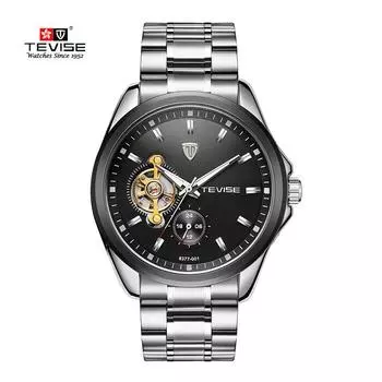TEVISE Vise Business Watch Спортивные часы Автоматические механические водонепроницаемые повседневные мужские часы