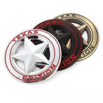 Наклейка-эмблема Texas Edition на переднюю решетку для Wrangler Compass Grand Patriot Liberty Renegade Commander sticker белый
