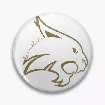 Настраиваемая мягкая булавка-кнопка Texas State Bobcat для женщин, булавка на воротник, лацкан, значок на шляпу, модный подарок, милые украшения, декоративная одежда