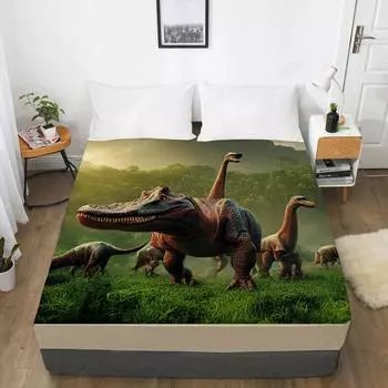 Текстиль для дома, простыня с узором Gonglong, наматрасник с 3D принтом, эластичная лента, простыня, цельное постельное белье 120x200 3pcs