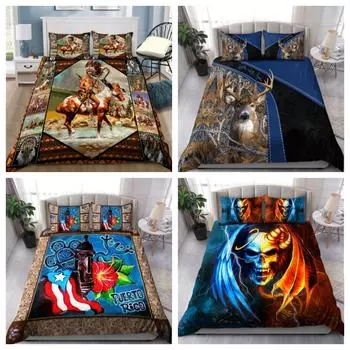 Текстиль для дома Tmarc Tee Customized Name Trucker Comforter Cover Set Наволочка Single 135x200cm