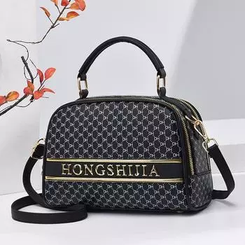 Textured Casual Ladies Hand Crossbody Bag New Fashion All-match Small Square Bag Large Capacity Commuting Bag .