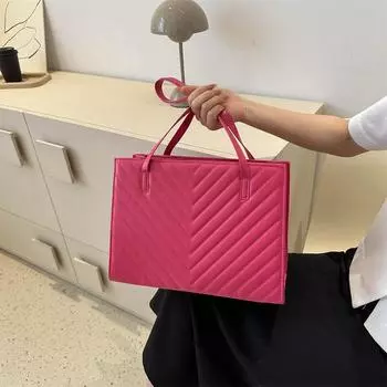 Textured embroidery thread women s 2024 summer new shoulder bag fashion trend casual simple small square bag solid color underarm bag розы красного