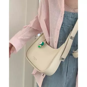 Сумка-подмышка с текстурой, женская модная ретро-сумка, маленькая квадратная сумка, сумка через плечо