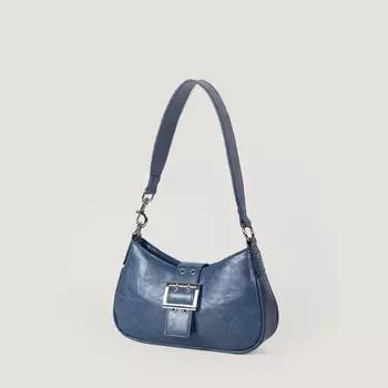 Текстурированная искусственная кожа женские сумки через плечо летние однотонные женские сумки для поездок на работу подмышкой корейские модные мягкие сумки