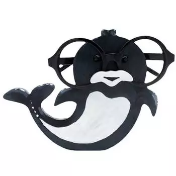 Текстурированная стойка для очков Деревянная стойка для хранения без заусенцев Fox